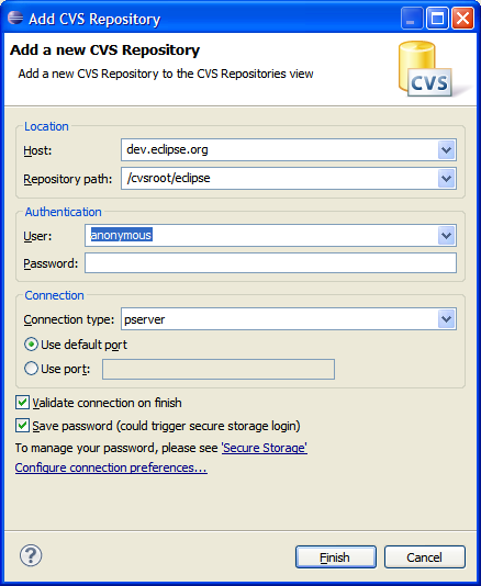 Repositories View